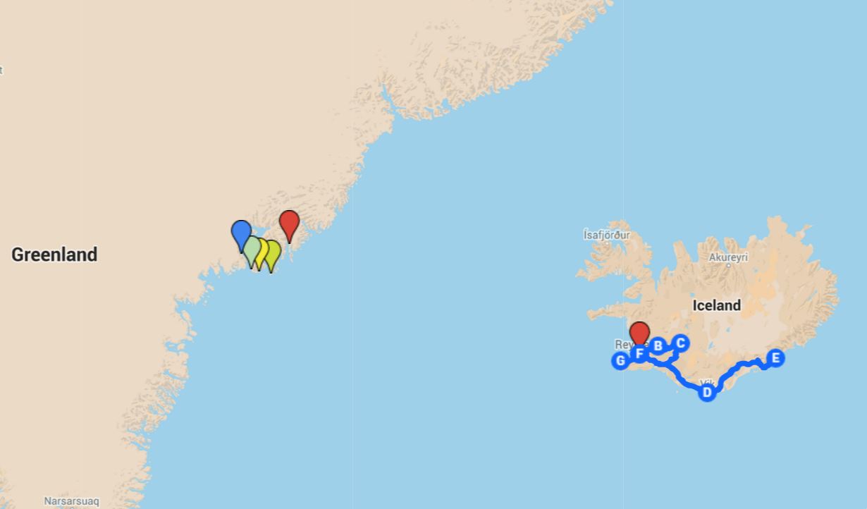 Highlights of Greenland and Iceland Nordika Travel Highlights of Greenland and Iceland Nordika Travel