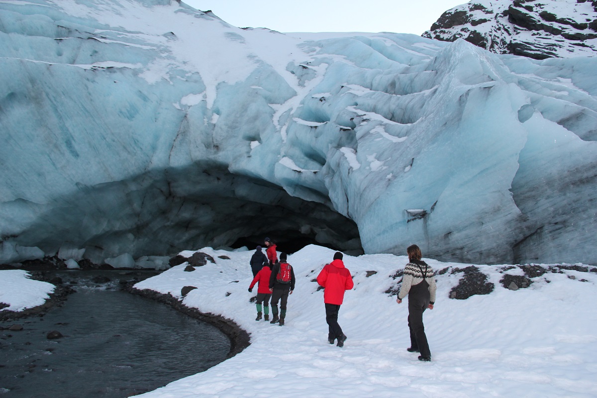 Ice Cave near Gigjokull