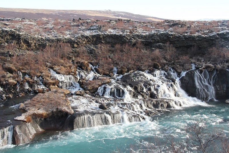 HraunfossarWinter